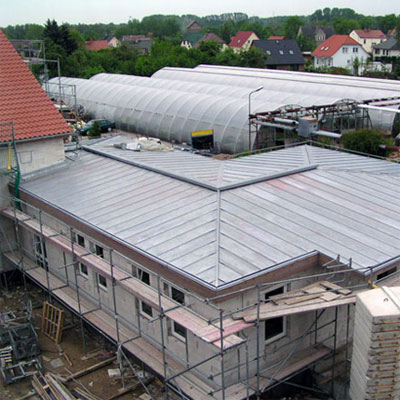 Projekt in Angermünde, gebaut wurde eine Altenpflegeheim als Neubau, Bauvorhaben vom 01.07.2003