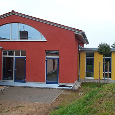 Projekt in Groß Labenz, gebaut wurde eine Gemeindehaus als Neubau, Bauvorhaben vom 01.05.2002