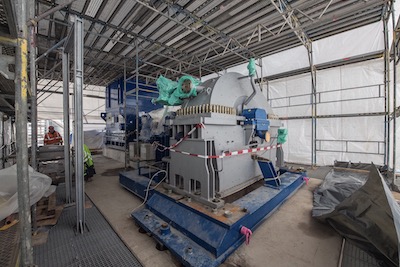 Kraftwerk Turbinentisch